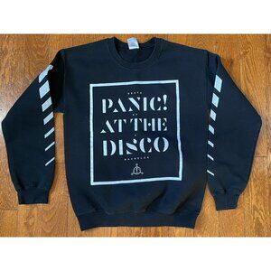 Panic at the Disco Death of a Bachelor Black Crewneck Sweatshirt Size Small